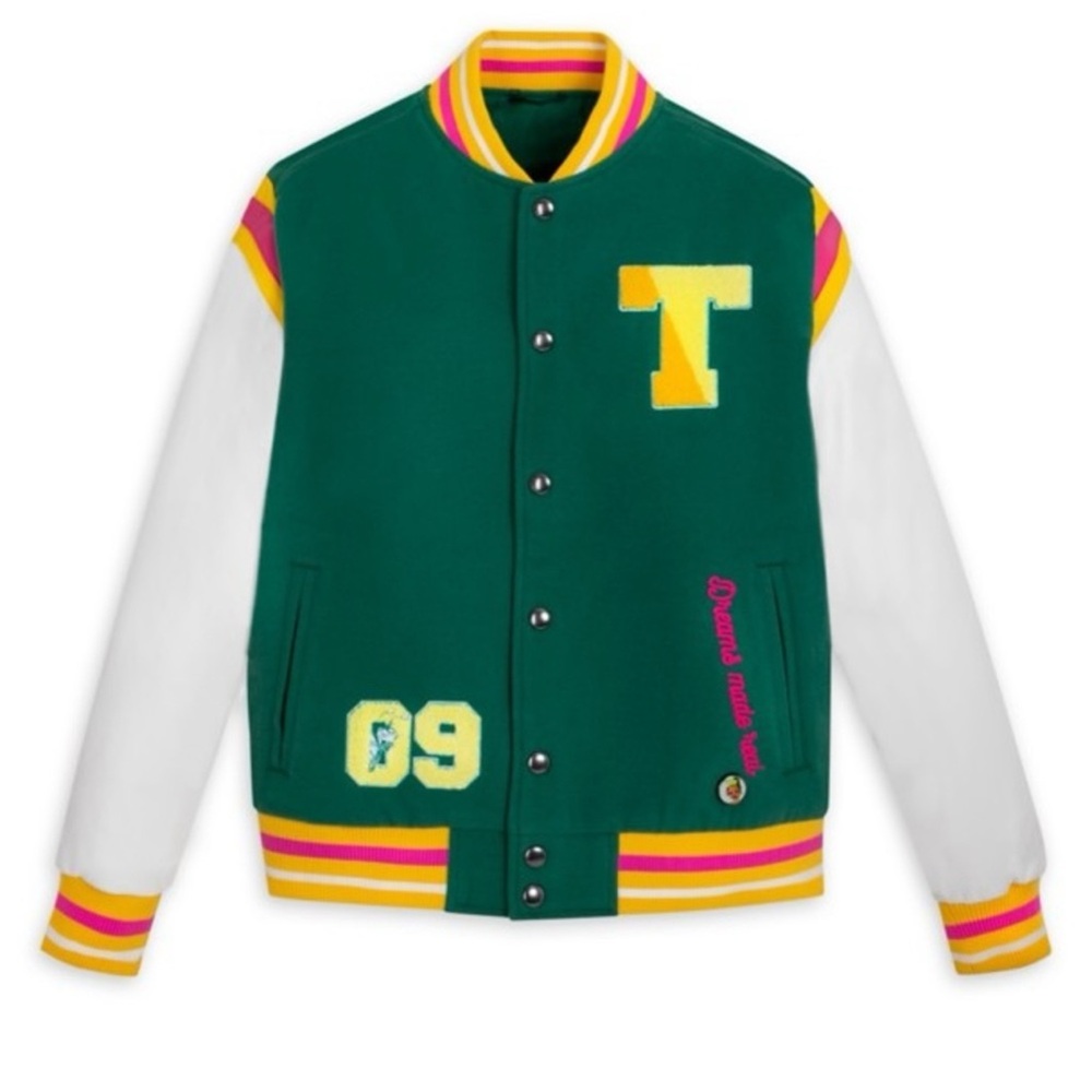 Princess Tiana Disney parks Varsity Jacket size large Disneyland WDW